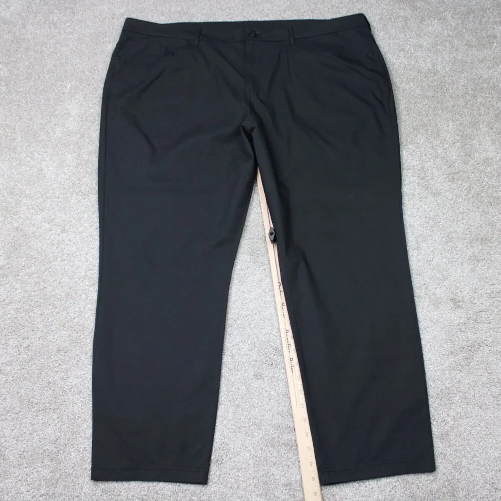 Public Rec Pants Mens 44x30 Black Gamechanger Performance Polyester Straight Leg